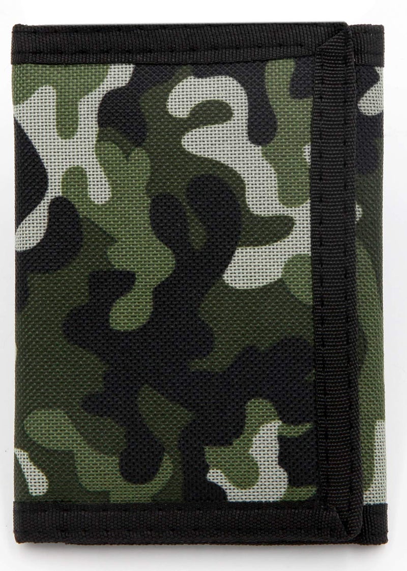 JONYEE Kids Wallet for Boys and Girls, Novelty Wallet for Boys Ages 5-7, Camo Teen Wallet for Kids Birthday Gifts (Green) - Image 3